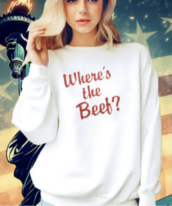 Wendy’s where’s the beef T-shirt