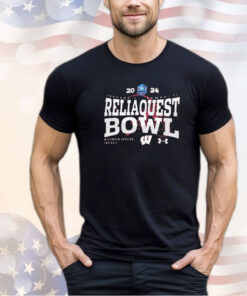 Wisconsin Badgers 2024 Reliaquest Bowl shirt