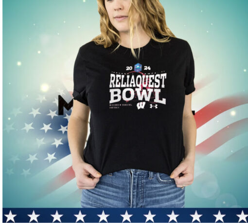 Wisconsin Badgers 2024 Reliaquest Bowl shirt