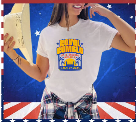 Wwe Sportiqe Royal Rumble 2024 Shirt