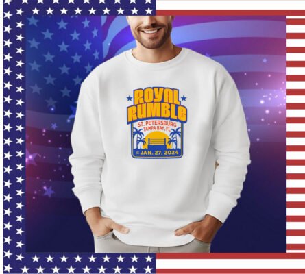 Wwe Sportiqe Royal Rumble 2024 Shirt