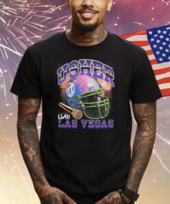 Usher Super Bowl LVIII Collection Mitchell & Ness Black Event Night Shirts