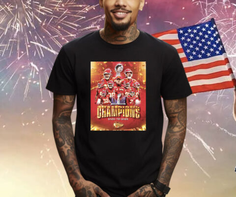 Chiefs Back To Back Super Bowl Winners Shirts