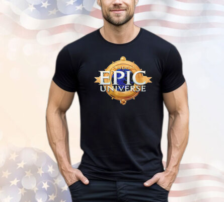 Epic Universe logo shirt