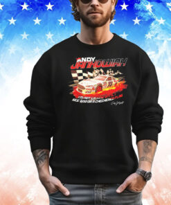 Andy Jankowiak I’m not lifting until I see God or a checkered flag T-shirt