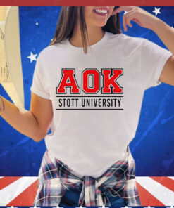 Aok Stott University T-shirt