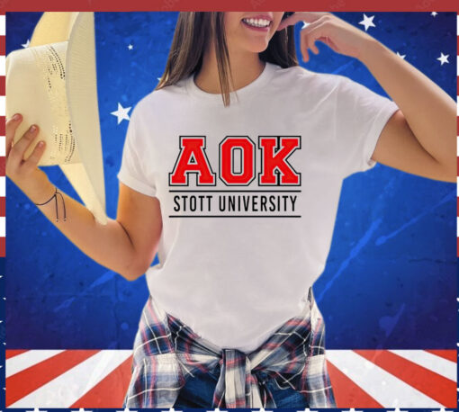 Aok Stott University T-shirt