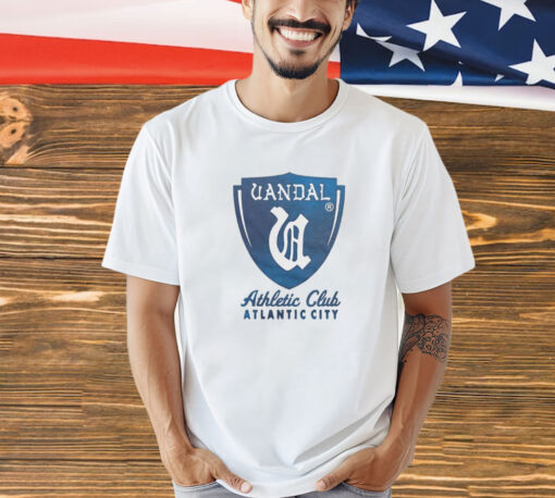 Atlantic City Vandal Athletic Club logo vintage T-shirt