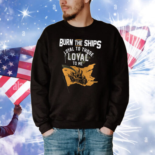 Baron Corbin Burn The Ships Tee Shirts