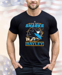 Bayley X San Jose Sharks hockey T-shirt