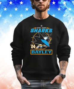 Bayley X San Jose Sharks hockey T-shirt