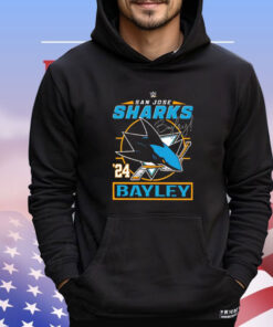 Bayley X San Jose Sharks hockey T-shirt