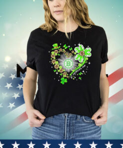 Boston Celtics in heart St Patrick’s Day T-shirt