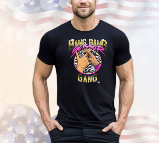 Bullet Club Gold The Acclaimed – Bang Bang Scissor Gang Illustrated T-Shirt