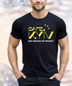 Cafe kyiv wir wahlen die freiheit T-shirt
