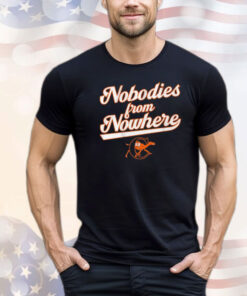 Campbell baseball nobodies from nowhere T-shirt