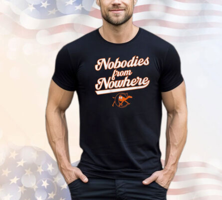 Campbell baseball nobodies from nowhere T-shirt