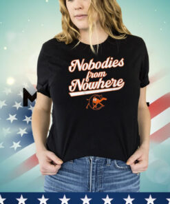 Campbell baseball nobodies from nowhere T-shirt