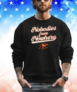 Campbell baseball nobodies from nowhere T-shirt