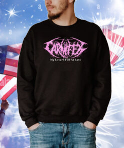 Carnifex My Lovers Fall At Last Tee Shirts