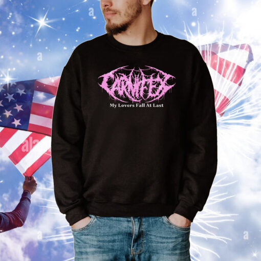 Carnifex My Lovers Fall At Last Tee Shirts