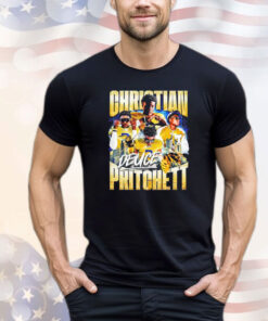 Christian Pritchett Georgia Tech Yellow Jackets football retro T-shirt