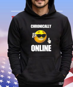 Chronically Online Emoji shirt