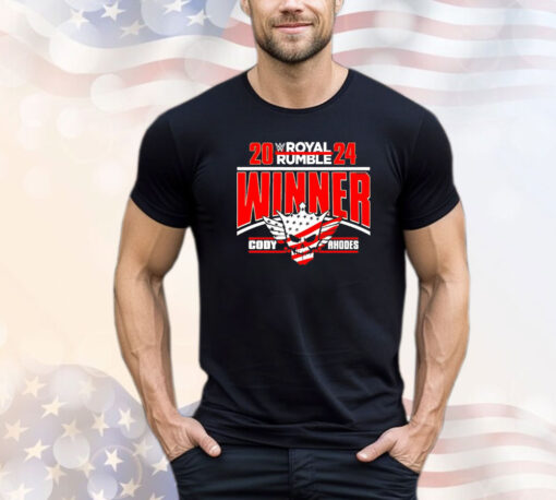 Cody Rhodes 2024 Royal Rumble Winner shirt