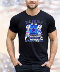 Dallas Cowboys yes I’m old but I saw back 2 back national champions shirt