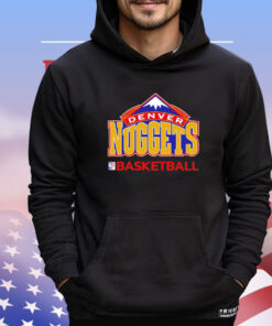Denver Nuggets basketball Nuggets vintage mountain logo T-shirt