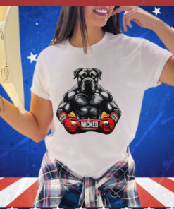 Dog wicked ways muay thai T-shirt