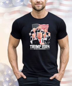 Donald J Trump 2024 Never Surrender shirt