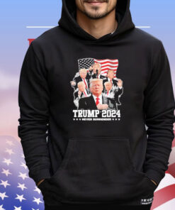 Donald J Trump 2024 Never Surrender shirt