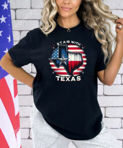 Greg Abbott Stand With Texas T-Shirt