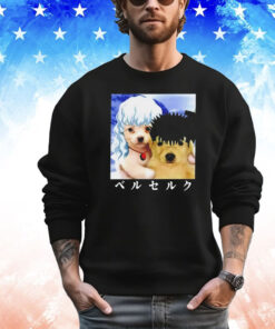 Guts and griffith as dogs meme T-shirt