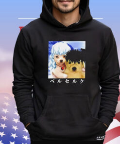 Guts and griffith as dogs meme T-shirt