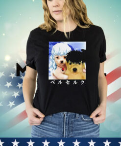 Guts and griffith as dogs meme T-shirt