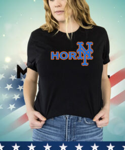 Horny New York Mets logo shirt