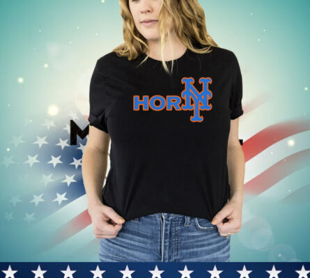 Horny New York Mets logo shirt