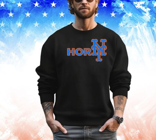 Horny New York Mets logo shirt