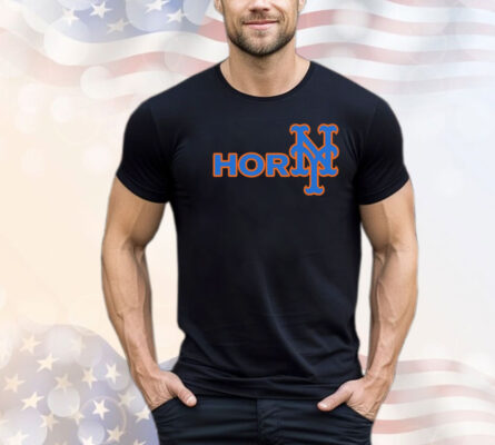 Horny New York Mets logo shirt