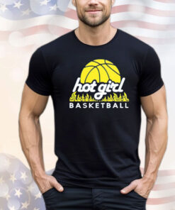 Hot girl basketball fire shirt