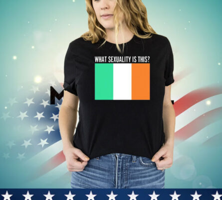 Irish flag what sexuality is this T-shirt