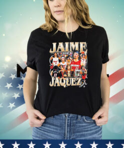 Jaime Jaquez Jr. Miami Heat basketball graphic poster T-shirt