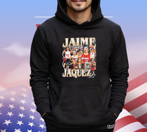 Jaime Jaquez Jr. Miami Heat basketball graphic poster T-shirt