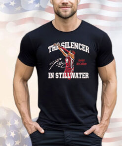 Javian Mccollum The Silencer in stillwater T-shirt