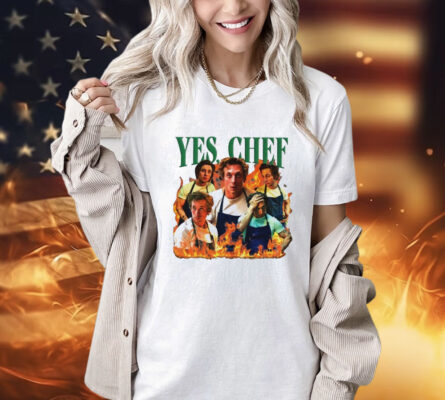 Jeremy Allen White yes chef fire T-shirt
