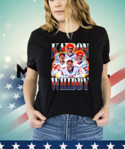 Kaidon Whidby Jasper County High School graphic poster T-shirt