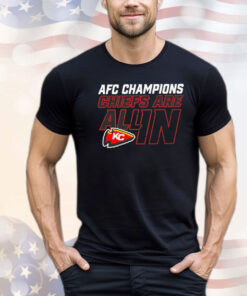 Kansas City Chiefs AFC Champions Chiefs are all in shirt
