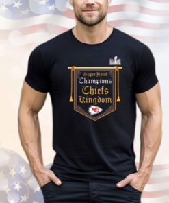 Kansas City Chiefs Super Bowl Champions Chiefs Kingdom T-shirt